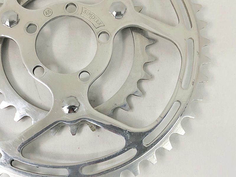 サンプレックス SIMPLEX チェーンリング CHAIN RING DOUBLE 46