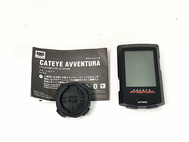 CATEYE - サイクルコンピューターCateye Aventura 値段交渉○ CATEYE（キャットアイ）AVVENTURA アベントゥーラCC-GPS200