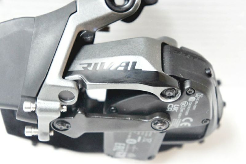 sram rival etap AXS リアディレイラー 12s バッテリー付 ▽▽美品 スラム SRAM ライバル RIVAL eTap AXS リア