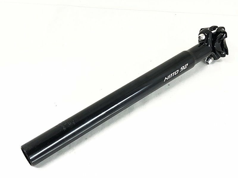 NITTO シートポスト S92 ブラック 日東 NITTO S92 SEAT POST 31.6mm/360mm シートポスト
