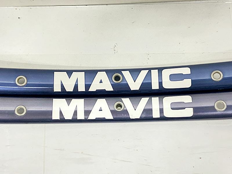 としさま専用　デュラエース　ビンテージmavicリム　手組み　10s 超美品 マビック MAVIC SSC SPECIAL SERVICE des COURSES リム2