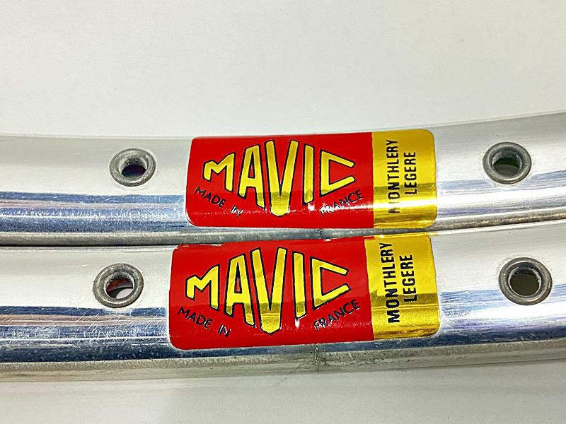 未走行品 マビック MAVIC MONTHLERY LEGERE リム2本セット リム