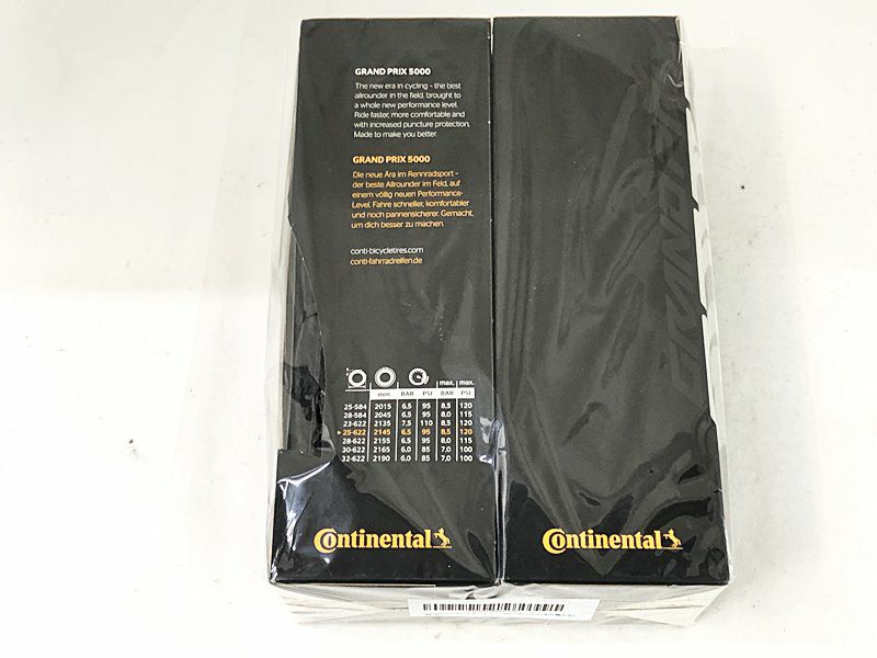 未使用品 コンチネンタル CONTINENTAL グランプリ 5000 2本