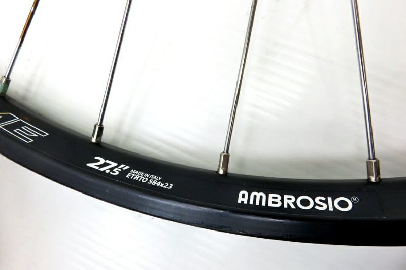 AMBROSIO×SHIMANO ホイールセット アルミ 27.5インチ 8-10速