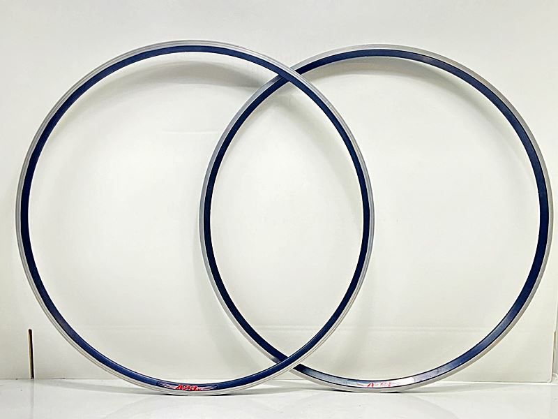 ヴェロシティークリンチャータイヤ用青リム2本セット 32H用 ベロシティ VELOCITY A23/A23 OC リム2本セット リムブレーキ