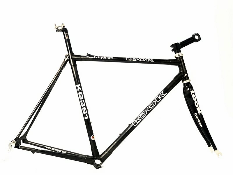 LOOK KG381 ロードバイクフレーム　ジャンク　49 LOOK KG381 ロードバイクフレームジャンク49