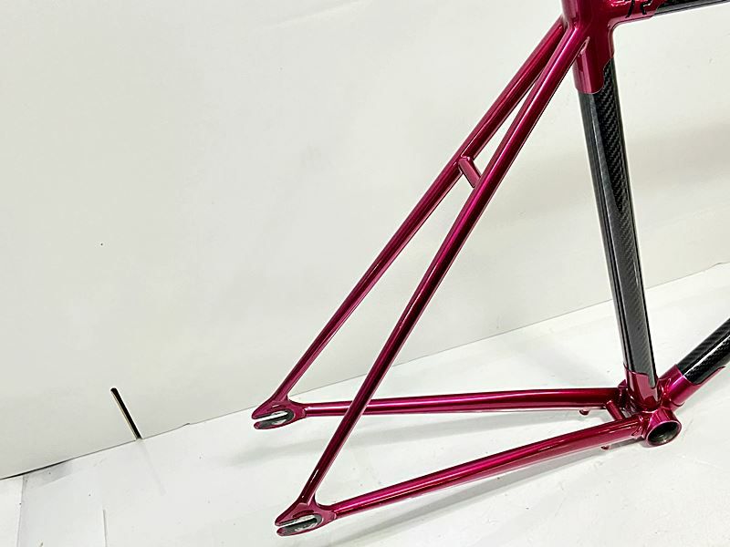 ドンツァー DONTZER スチール×カーボン ハイブリッドフレーム フレーム