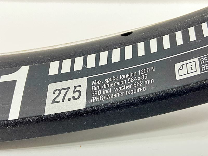 プライスダウン開始】美品 DTスイス DT SWISS XM521 リム1本のみ DISC