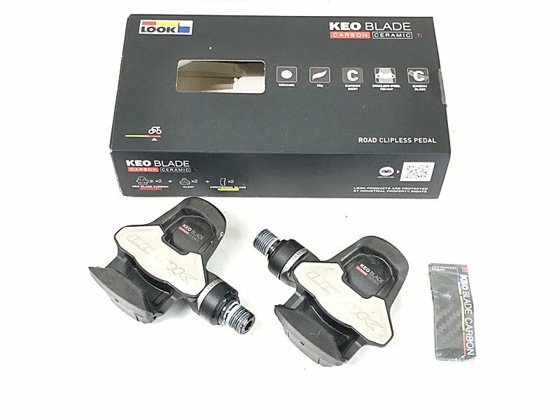 未使用LOOK ルック KEO BLADE CERAMIC TI ペダル Amazon | ルック(Look) LOOK(ルック) KEO BLADE CARBON CERAMIC