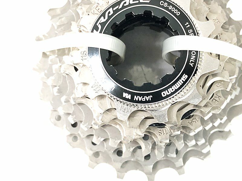シマノ デュラエース CS-9000 11S 11-23T SHIMANO DURA ACE 9000 CASSETTE 11-23T CS-9000 – Orange