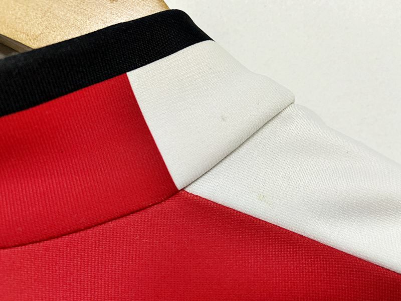 アソス ASSOS 長袖ジャージ JERSEY Mサイズ ホワイト/レッド