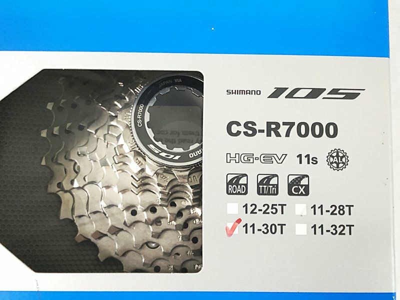 未使用品 シマノ SHIMANO 105 CS-R7000 11-30T スプロケット 〇