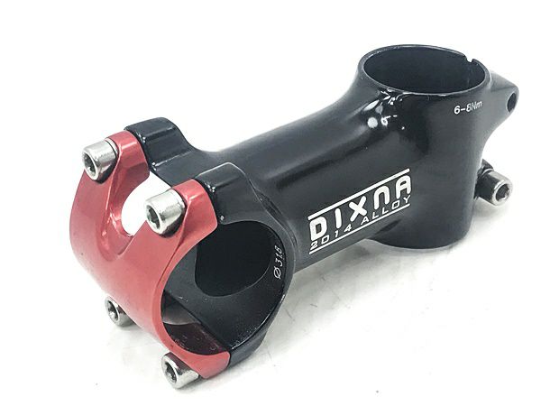 ディズナ DIXNA ステム 70mm 6度 31.8mm レッドヘッド（サイクル