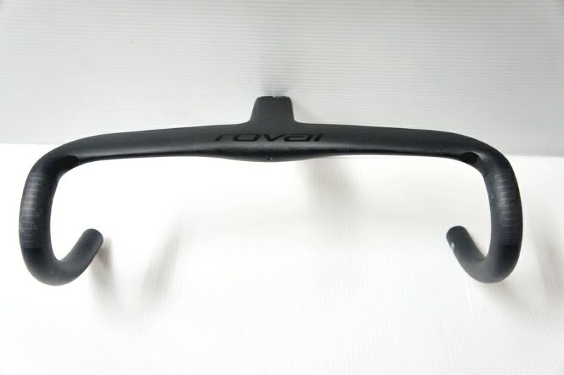 未使用品 roval rapide コクピット 380mm ▽▽ロヴァール ROVAL RAPIDE COCKPIT ステム一体型 カーボンドロップ