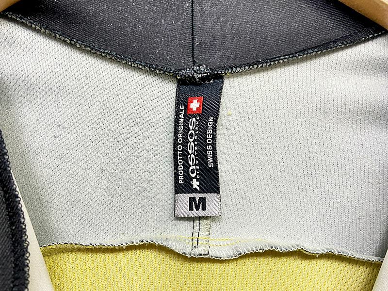 アソス ASSOS 長袖サイクルジャージ Mサイズ イエロー