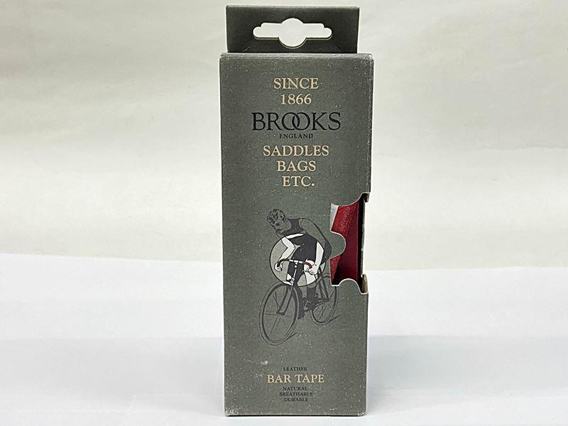 ブルックス BROOKS レザーバーテープ LEATHER BARTAPE レッド