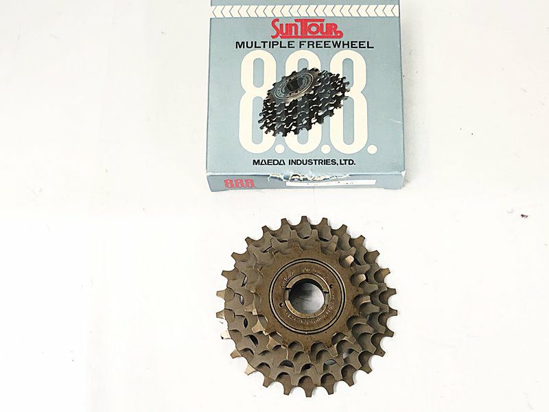 未使用品 サンツアー SUNTOUR 888 パーフェクト ボスフリー 5速 888