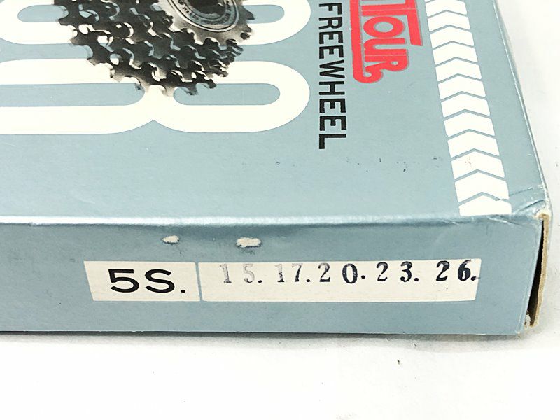 未使用品 サンツアー SUNTOUR 888 パーフェクト ボスフリー 5速 888