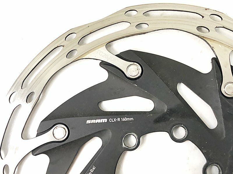 自転車、サイクリング SRAM ディスクブレーキローター CLX-R 160mm 2枚