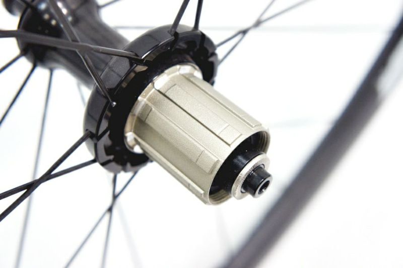 ▽▽美品 ボーマ BOMA TH-W35TL カーボン ホイールセット シマノフリー