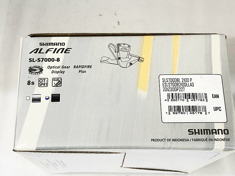 未使用品 シマノ SHIMANO アルフィネ ALFINE SL-S7000-8 8S 変速レバー