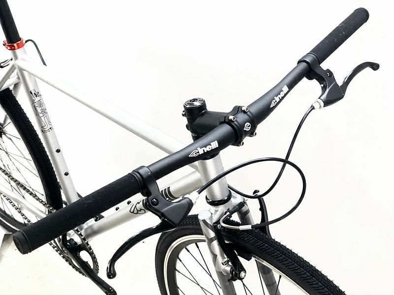 未走行品 チネリ CINELLI トゥット プラス シルバーブートレッグ TUTTO