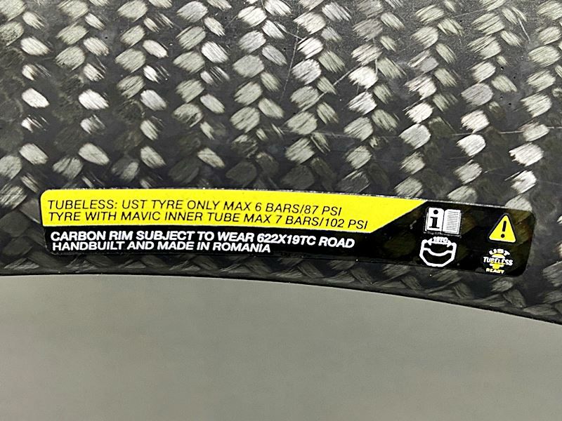 マビック MAVIC コメットプロ COMET PRO CARBON SL ホイールセット