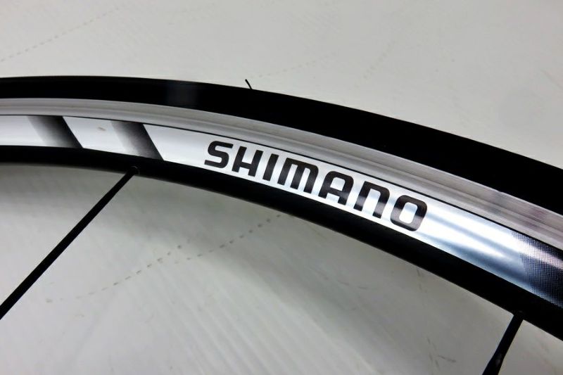 シマノ SHIMANO WH-R550 ホイールセット アルミ 700C 8-10速 リム