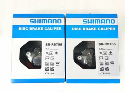 未使用品 シマノ SHIMANO ディスクブレーキキャリパー 前後セット BR