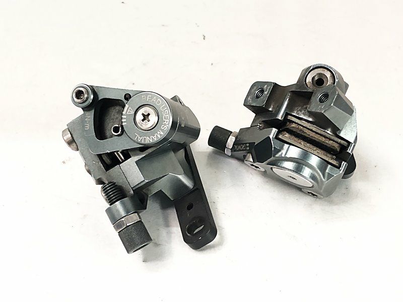 グロータック GROWTAC エカル ディスクブレーキキャリパー 前後セット