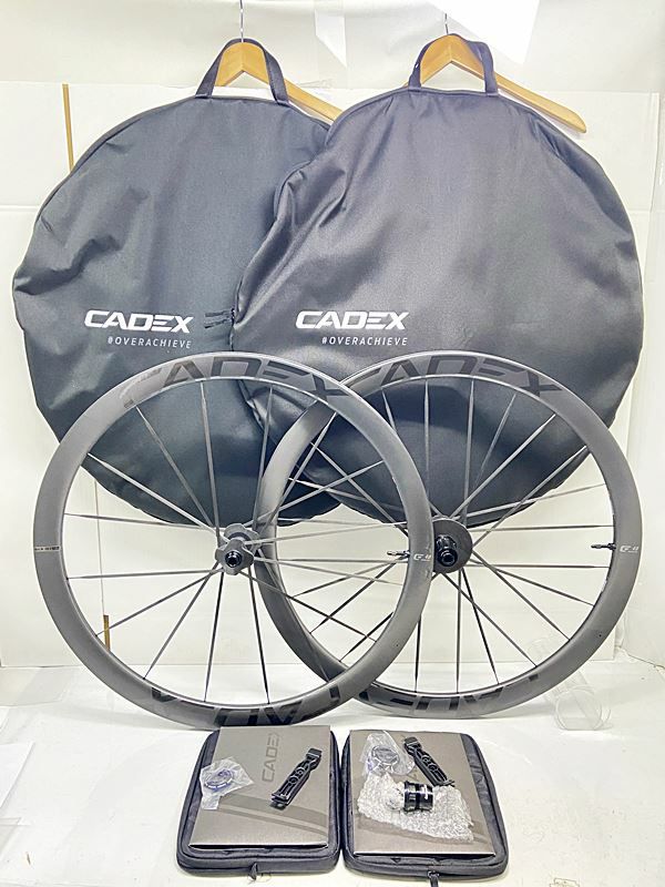 未走行品 カデックス CADEX マックス MAX 40 DISC ホイールセット