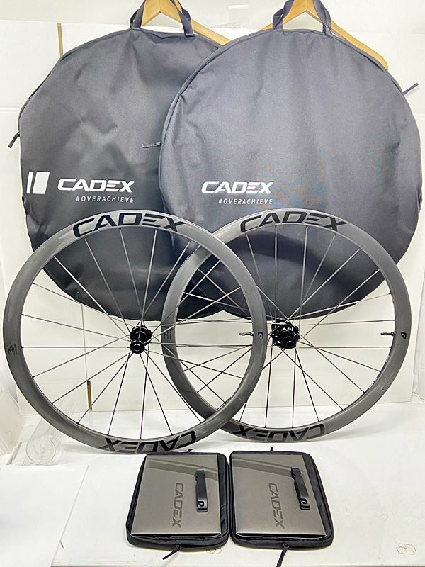 未走行品 カデックス CADEX 36 DISC ホイールセット シマノフリー 11速
