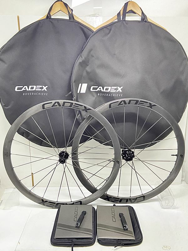 未走行品 カデックス CADEX 36 DISC ホイールセット シマノフリー 11速