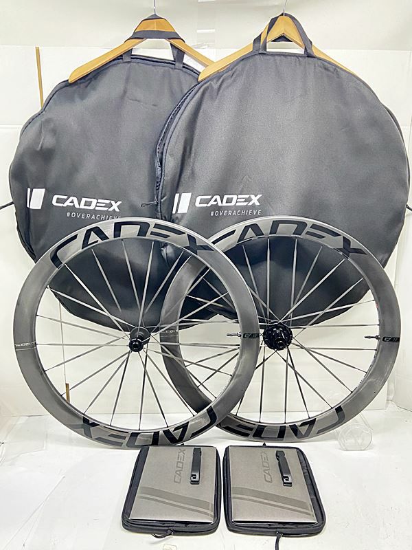 未走行品 カデックス CADEX 50 ULTRA DISC ホイールセット シマノ