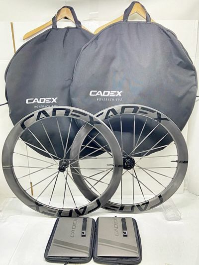 未走行品 カデックス CADEX 50 ULTRA DISC ホイールセット シマノ