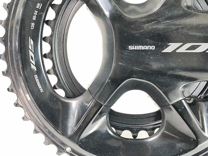 シマノ SHIMANO 105 FC-R7100 50-34T/170mm クランクセット 〇