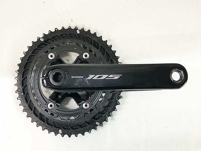 ロッシShimano 105 FC-R7100 クランクセット 170mm Amazon | SHIMANO 105 FC-R7100 クランクセット - 170mm 12速 52/36t