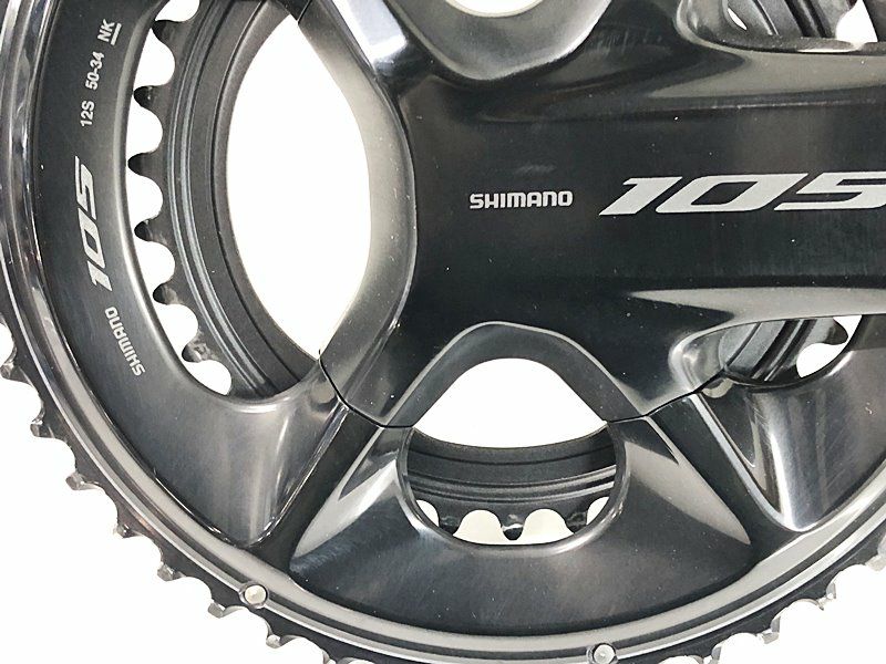 SHIMANO 105 R7100 クランクセット 50-34T 170mm SHIMANO 105 クランクセット 2x12スピード