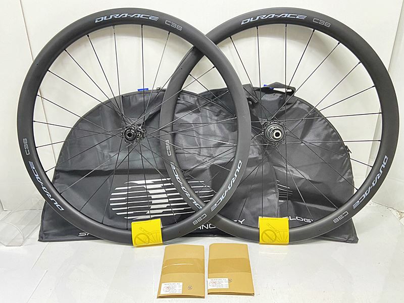 未走行品 シマノ デュラエース DURA-ACE WH-R9270 C36 ホイールセット