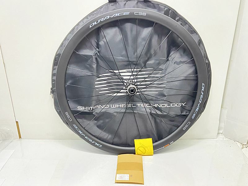 【18時まで限定値下】希少 美品 njs デュラエース 27.2 未走行品 シマノ デュラエース DURA-ACE WH-R9270 C36 フロント