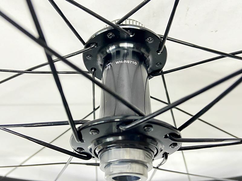SHIMANO WH-RS710-C32 カーボンホイール 前後セット シマノ WH-RS710-C32-TL 前後セット 12mmEスルー OLD：100mm