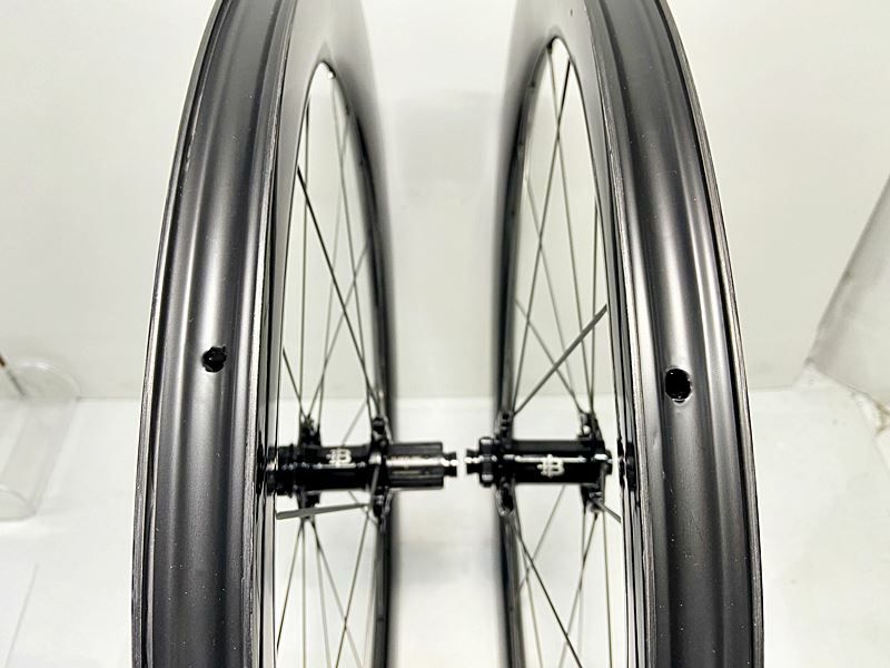 Black inc ディスクホイール 11速 未走行品 ブラックインク BLACK INK - BLACK 28/33 ホイールセット