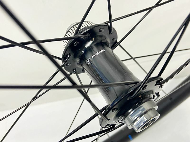 超美品 シマノ SHIMANO GRX WH-RX880 ホイールセット HGスプラインL2