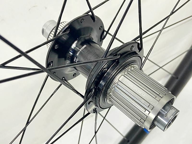 超美品 シマノ SHIMANO GRX WH-RX880 ホイールセット HGスプラインL2