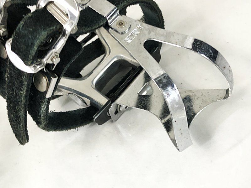 三ヶ島 MKS トラックペダル トークリップ/ダブルストラップ付き RX-1