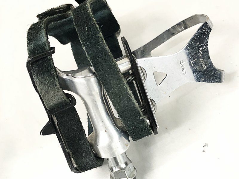 三ヶ島 MKS トラックペダル トークリップ/ダブルストラップ付き RX-1