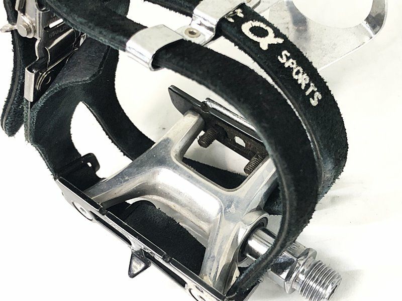 三ヶ島 MKS トラックペダル トークリップ/ダブルストラップ付き RX-1