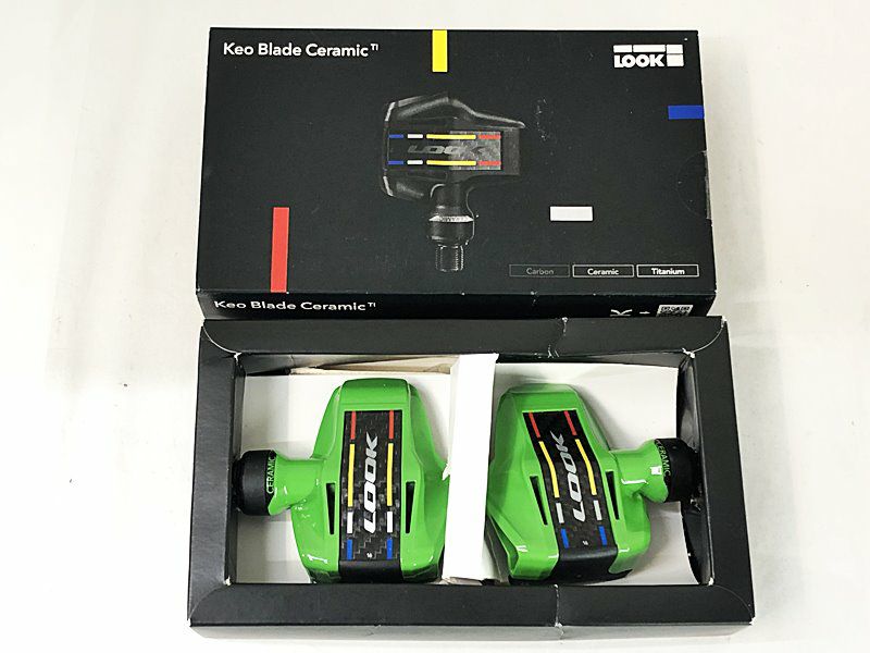 【新品】Look Keo Blade Ceramic Ti ルックケオペダル LOOK ペダル 24 KEO BLADE TI CERAMIC 16 ルック 2024年モデル