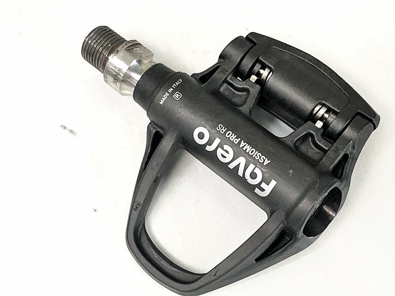 ファベロ アシオマ PRO2（RS-1）高性能ビンディングペダル BLK/SIL ファベロ アシオマ PRO2（RS-1）高性能ビンディングペダル BLK/SIL