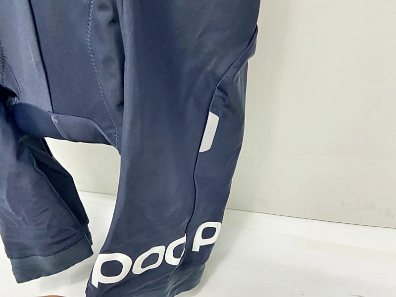 POC ビブショーツ Sサイズ ホワイト/ブラック